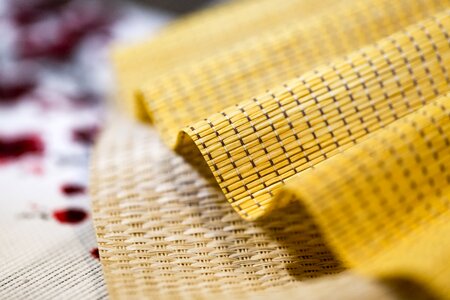 Sample fabric sample yellow