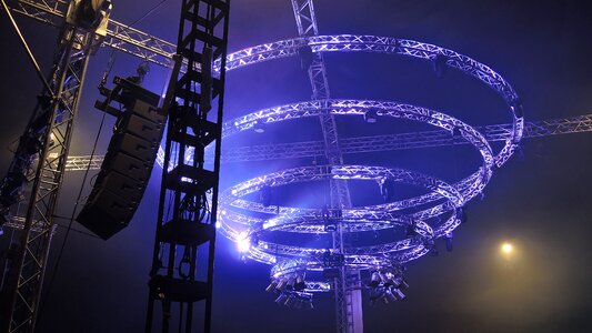 Event stage light effects