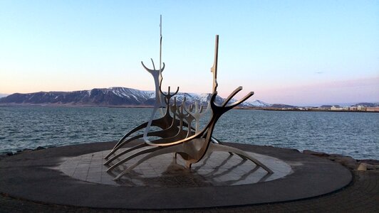 Sculpture island sun voyager