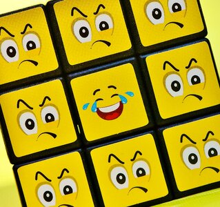 Funny feelings emoticon