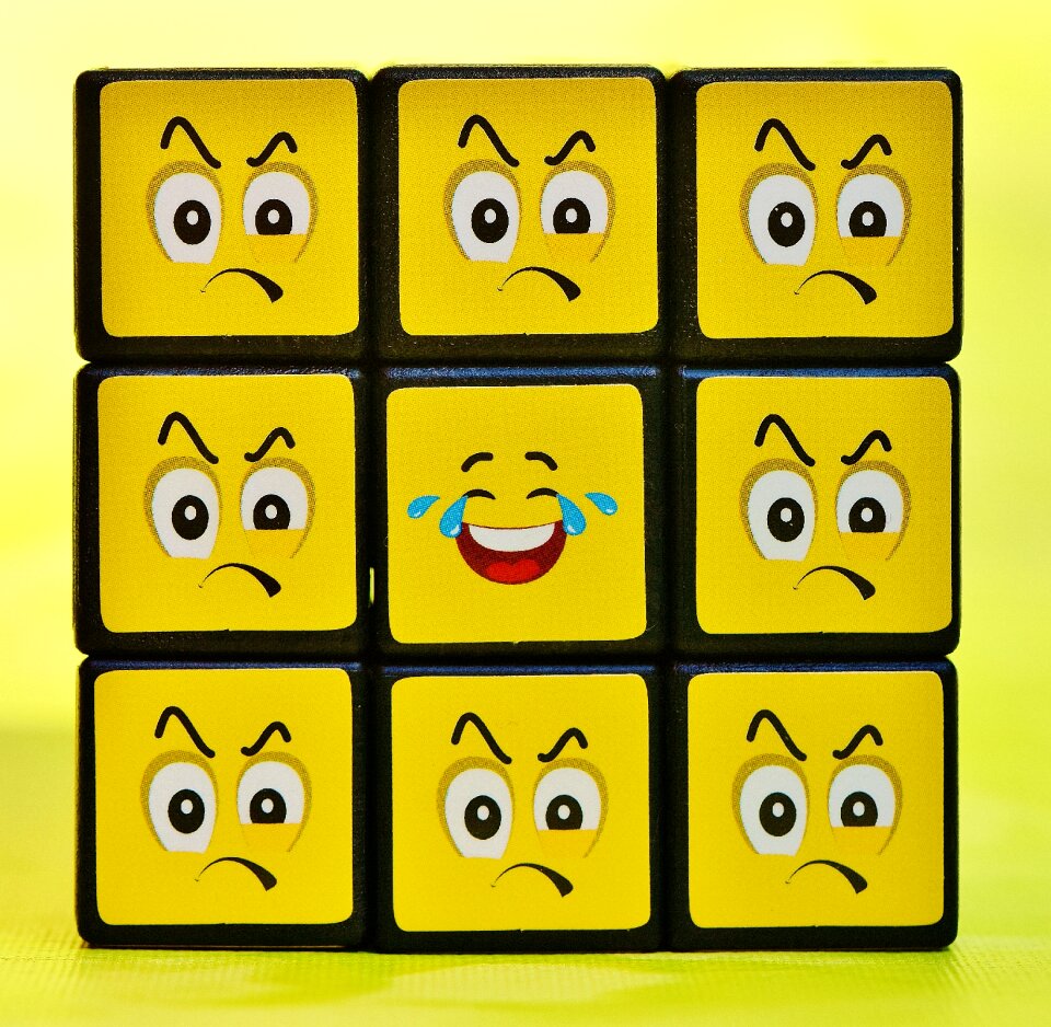 Funny feelings emoticon