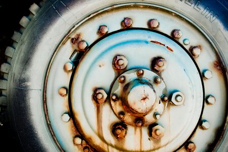 Wheel truck old