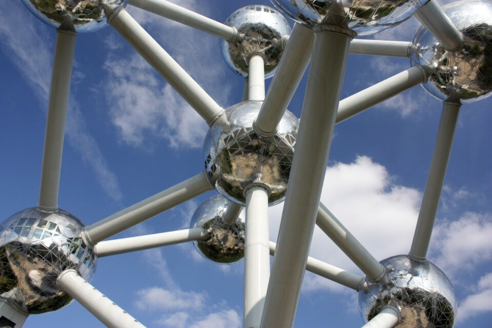 Monument belgium atomium