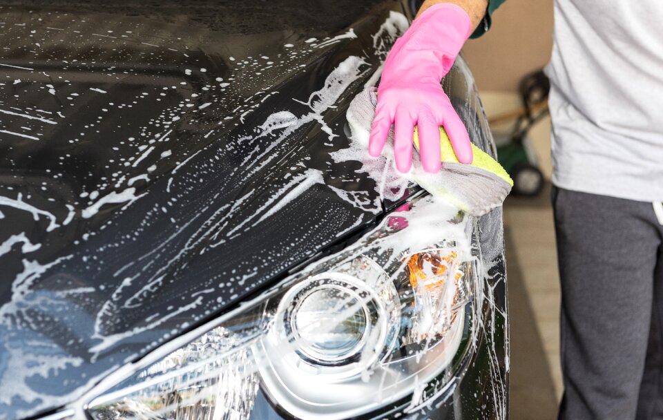 The business vehicle clean