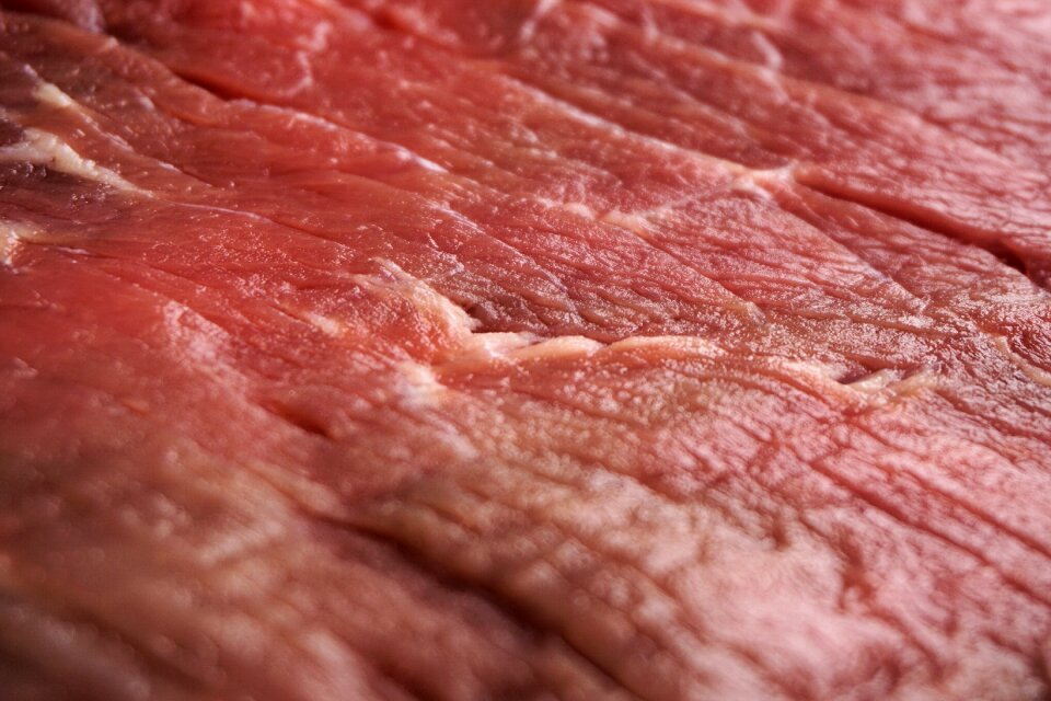 Raw meat beef butcher