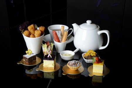 Afternoon tea lobby lounge chips