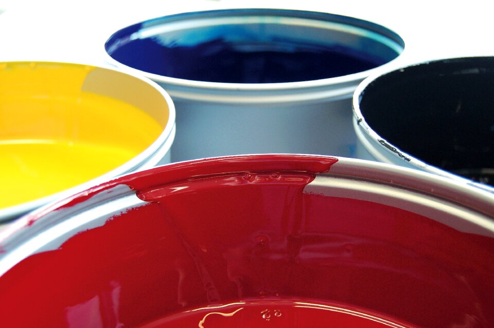 Pressure graphic four-color printing