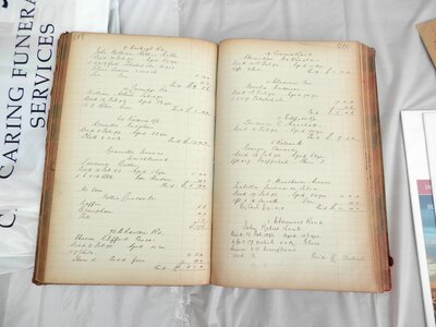 Open book vintage old book