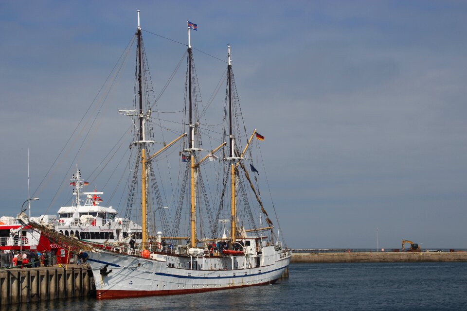Sailing vessel grand duchess elisabeth helgoland