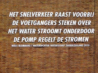 20140612_Gemaal_Wortman_met_werk_Niels_Blomberg_Lelystad