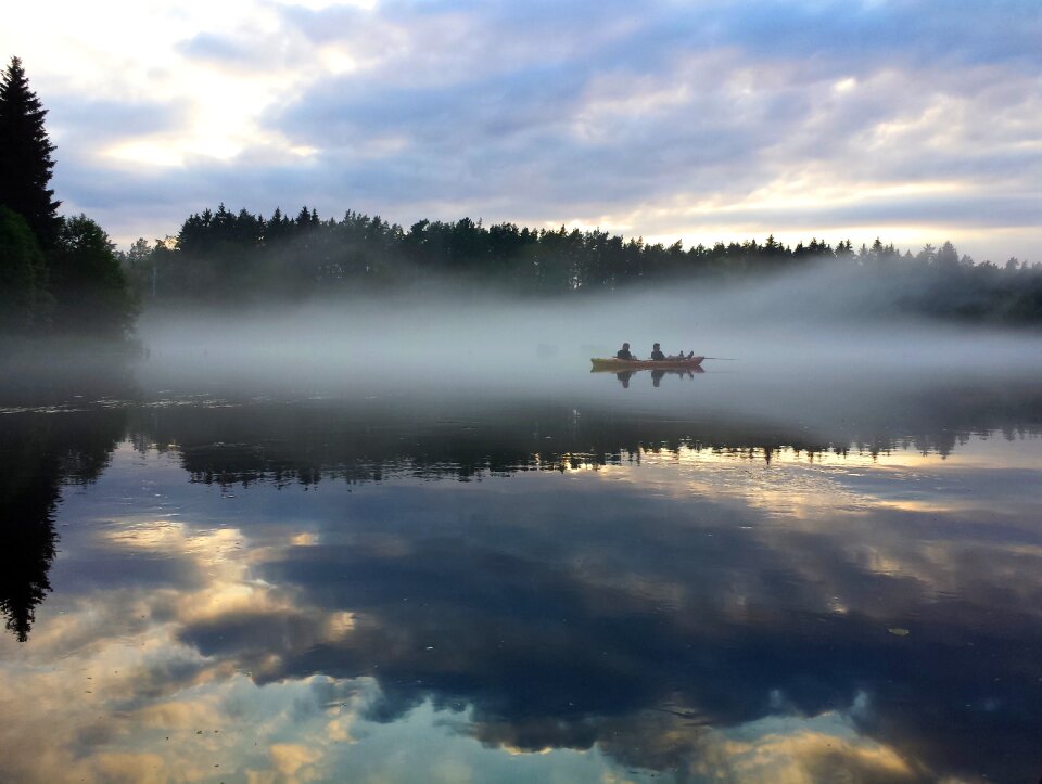 Landscape river water