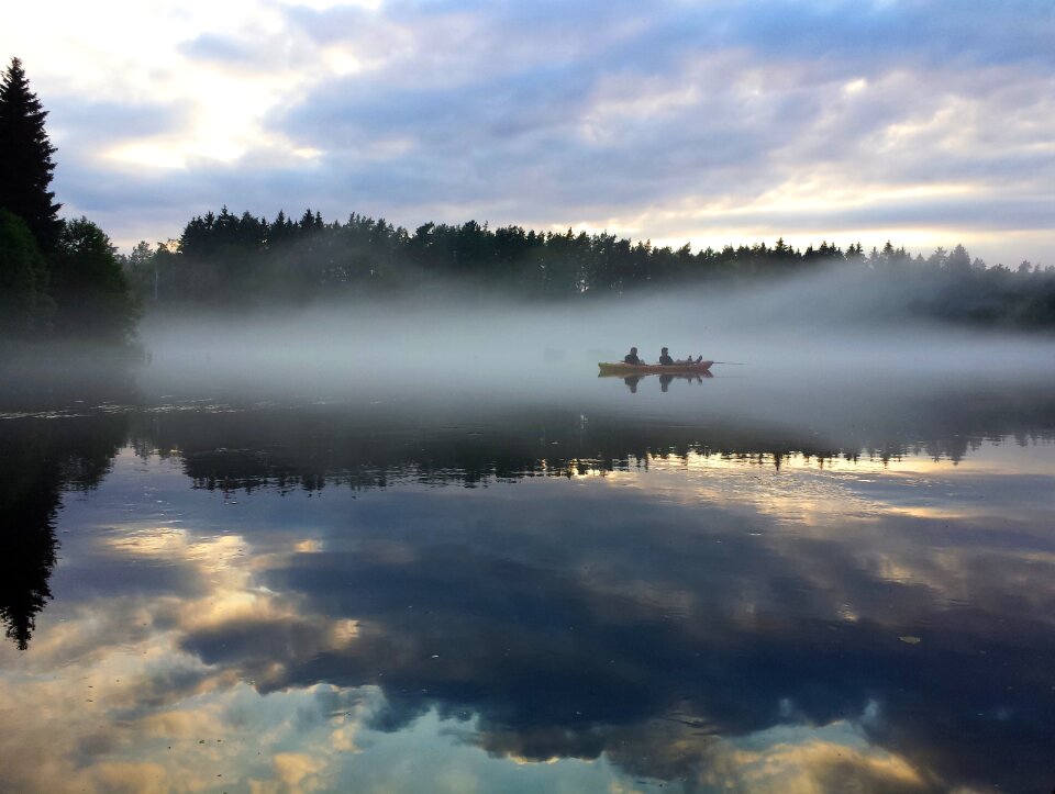 Landscape river water photo