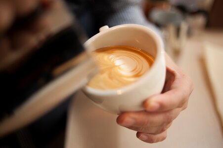 Latte latteart barista photo