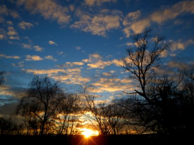 20140107Sonnenuntergang_Hockenheim photo