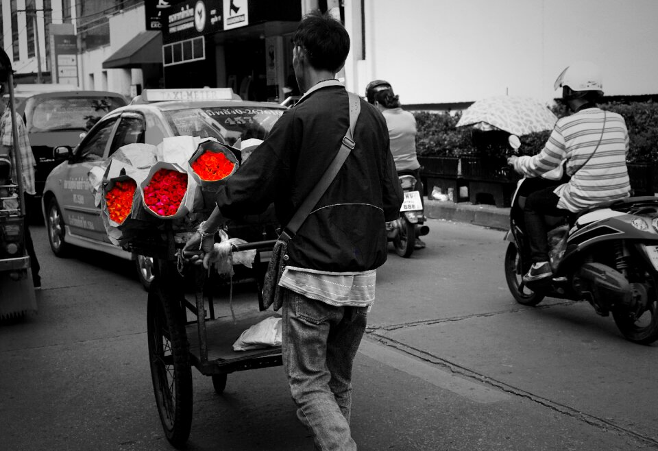 Thailand black and white colors