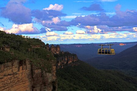 Skyway three sisters mountains photo