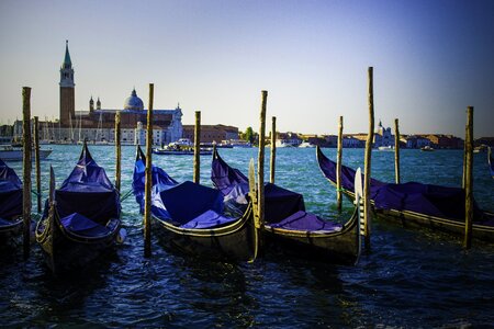 Water italy boats