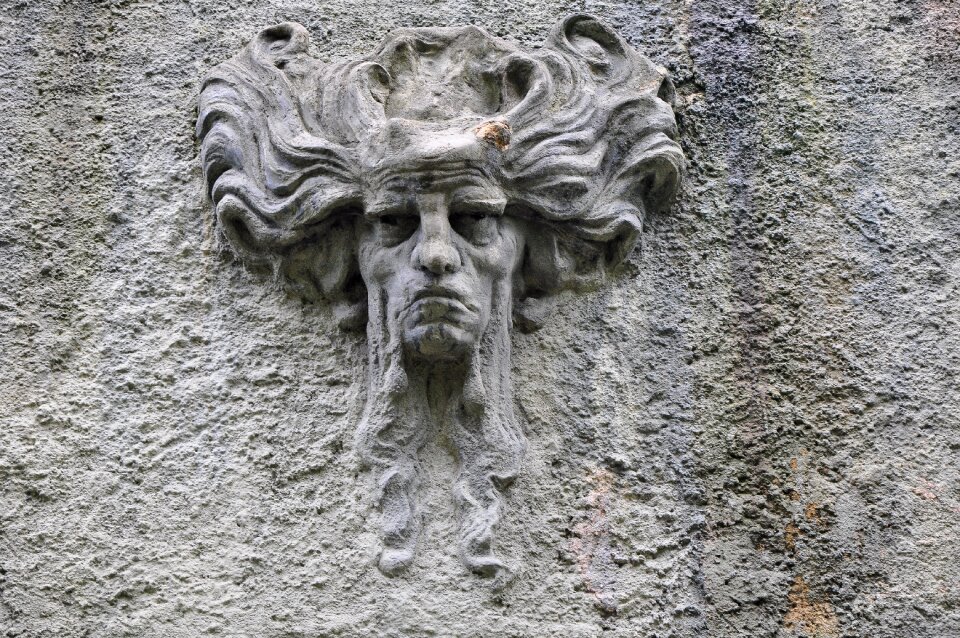 Old gothic sculpture