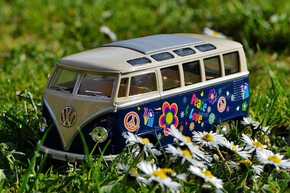 Peace vw bus volkswagen