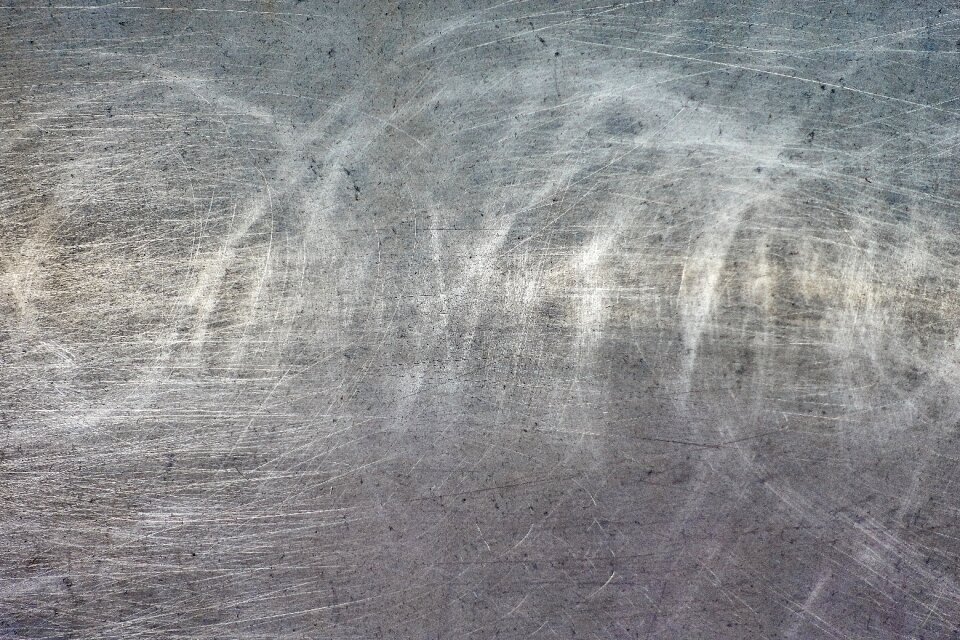 Distressed scratches metal