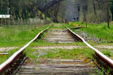 Railway transition gleise