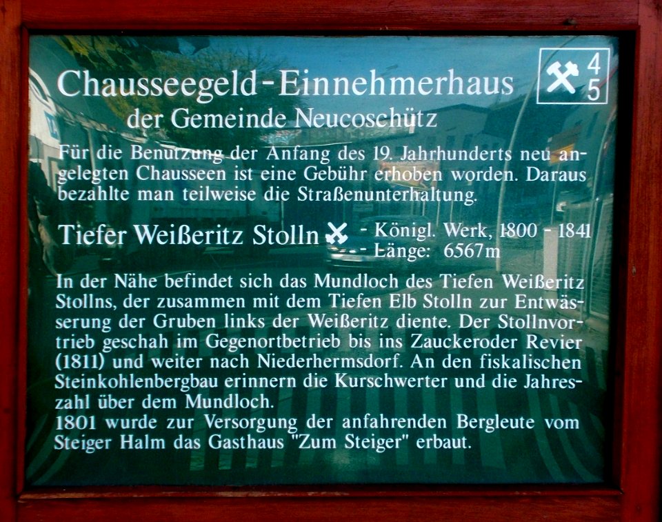2015_Freital_Tafel_am_Einnehmerhaus_Freital_Bergbaulehrpfad_4+5