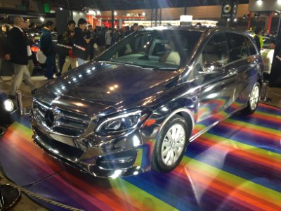 2015_Mercedes-Benz_B-Class_Tokyo_Auto_Salon_special_model_front_-_Tokyo_Auto_Salon_2015