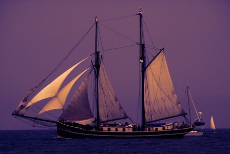 Sea coast boats