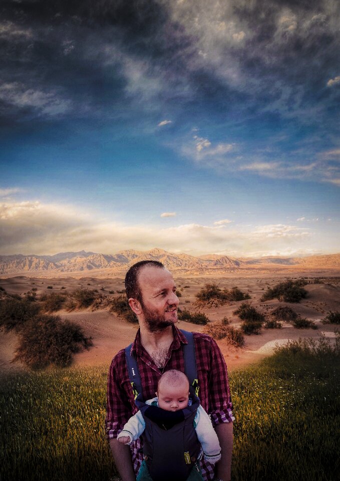 Nature sky people