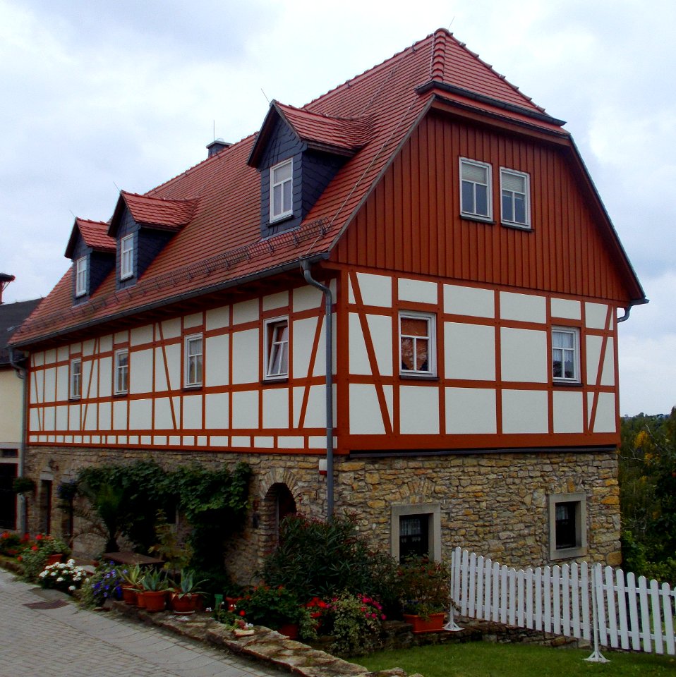 2015_Pesterwitz_Fachwerkhaus_am_Gut_Pesterwitz