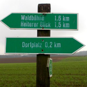 2015_Rammenau_Wegweiser_Brettmühlenweg