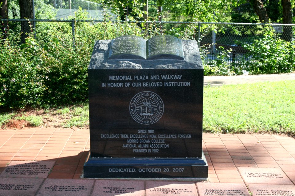 2015-05-15_Morris_Brown_College_Alumni_Monument_1