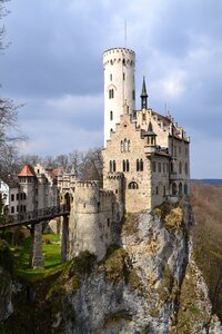 Architecture medieval lichtenstein castle