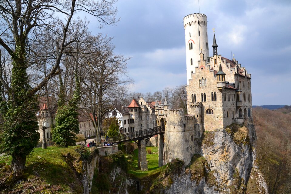 Architecture medieval lichtenstein castle