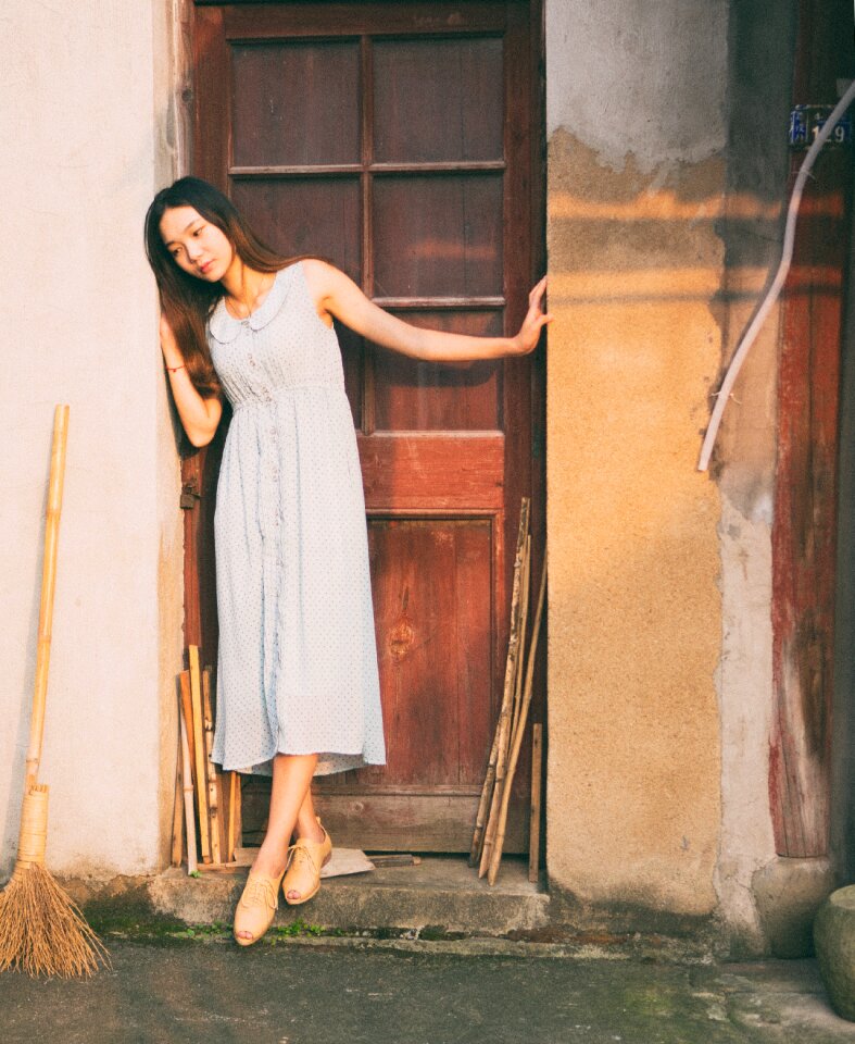 Beauty dress door