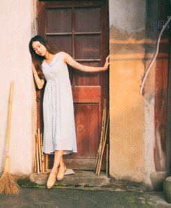 Beauty dress door