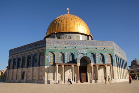 Jerusalem israel temple mount photo