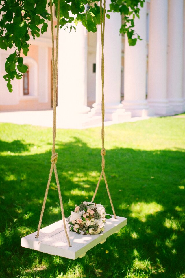 Wedding flowers color beech