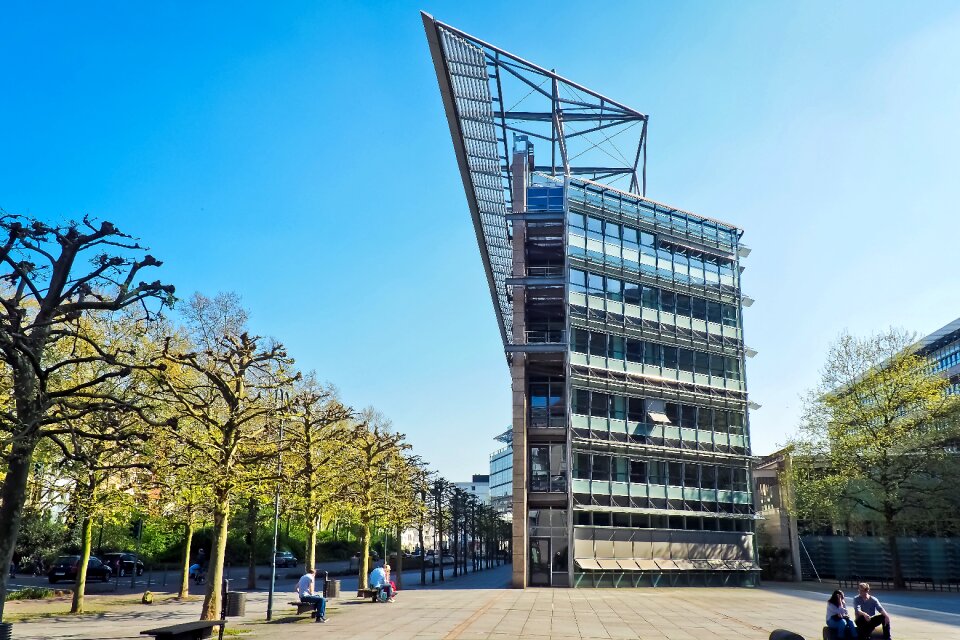 Modern building düsseldorf
