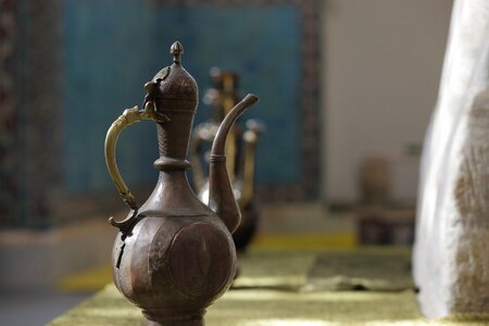Handmade jug for washing copper jug