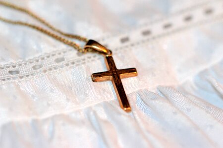 Baptism bracelet symbol faith photo
