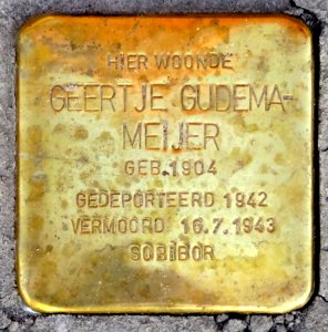 20141106_Stolpersteine_Schoolstraat67_Musselkanaal_(detail2)