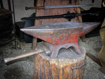 Blacksmith craft middle ages