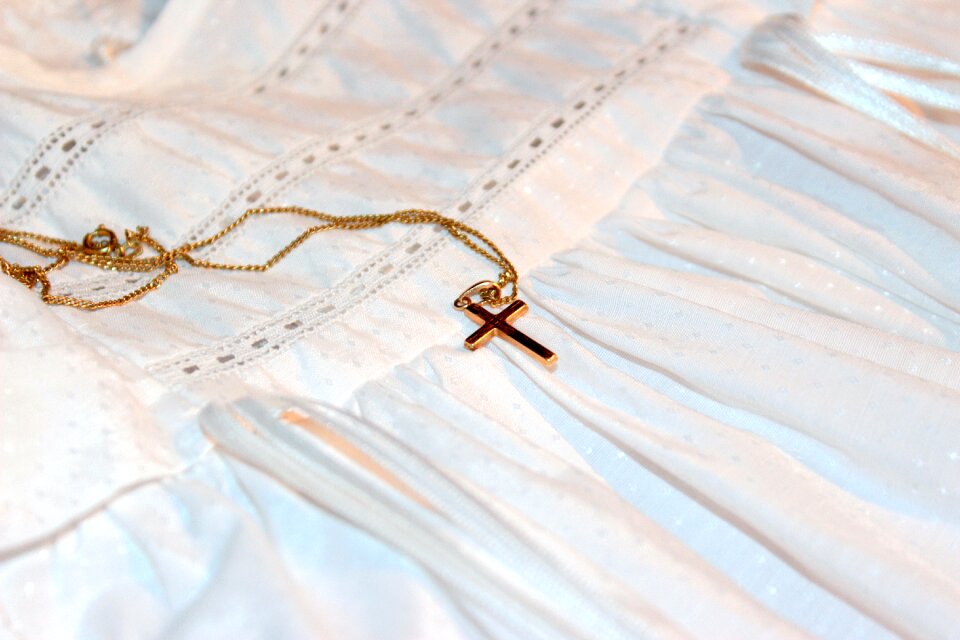 Baptism bracelet symbol faith