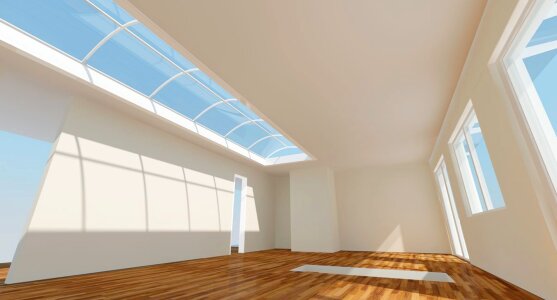 Living room visualization 3d apartment