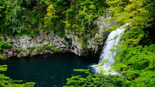 Cheonjeyeon jejuisland cheonjeyeon waterfall cheonjeyeon waterfall photo