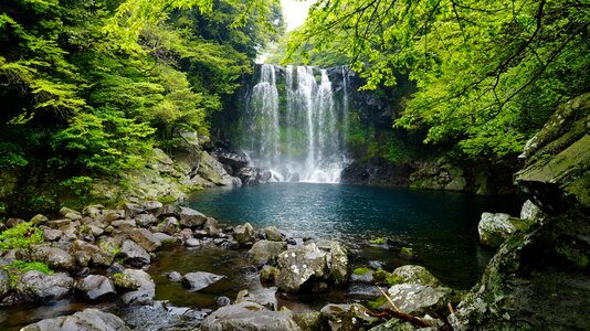 Cheonjeyeon jejuisland cheonjeyeon waterfall cheonjeyeon waterfall photo