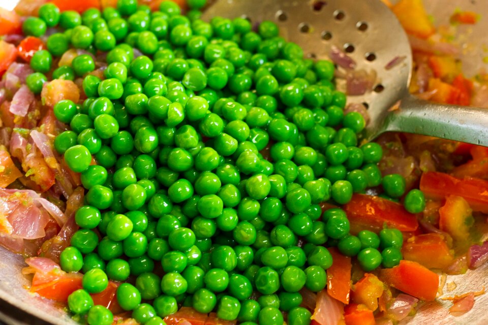 Onion pepper green cooking photo