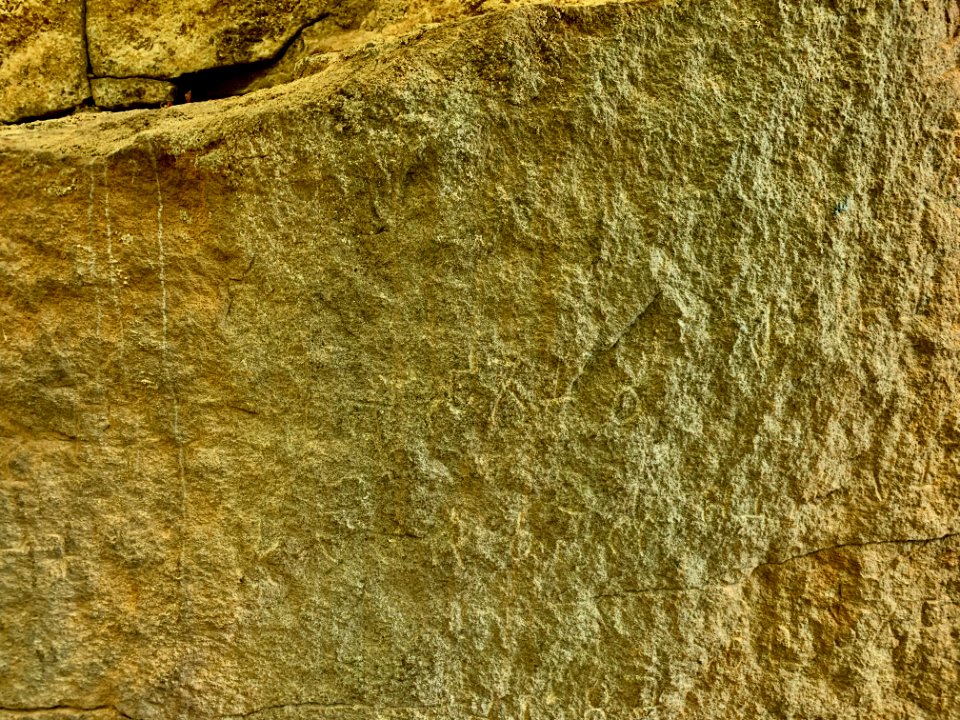3rd-century_BCE_Jonnagiri_Erragudi_Yerragudi_Asoka_rock_edict_inscription,_Andhra_Pradesh_India_-_56