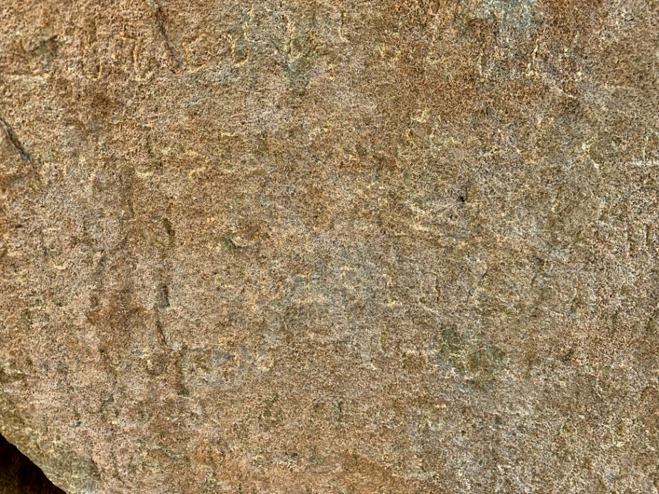 3rd-century_BCE_Jonnagiri_Erragudi_Yerragudi_Asoka_rock_edict_inscription,_Andhra_Pradesh_India_-_33